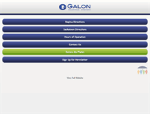 Tablet Screenshot of galoninsurance.ca